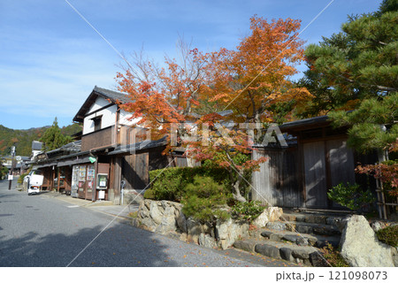 嵯峨野 愛宕山参道の紅葉 京都市右京区嵯峨 嵯峨野 愛宕山参道の紅葉 京都市右京区嵯峨 121098073