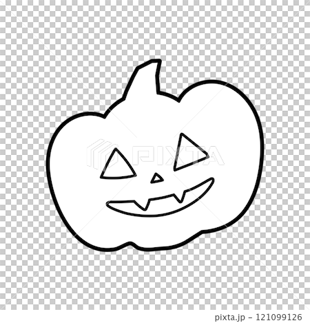 傑克燈籠線畫卡通 121099126