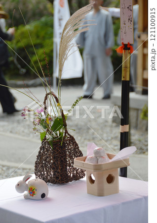 Displaying TSUKIMI event / お月見の準備(祭壇・飾り付け) 121100915