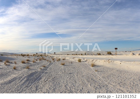 ホワイトサンズ国立公園の景色 （＋道路） 121101352