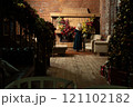 girl celebration new christmas cozy home young holiday alone tree woman year fireplace 121102182