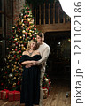 joy happiness smiling decoration family december celebration christmas tree winter woman man 121102186
