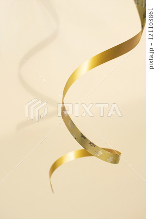 Elegant ribbon decoration with copy space Elegant ribbon decoration with copy space 121103861