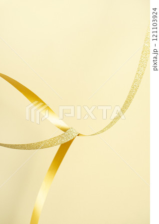 Elegant ribbon decoration with copy space 121103924