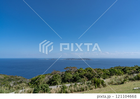 慶良間諸島 渡嘉敷島にある東展望台からの景色 121104668
