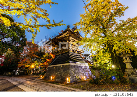 安勝寺の紅葉ライトアップ 【長崎県諫早市】 安勝寺の紅葉ライトアップ 【長崎県諫早市】 121105642