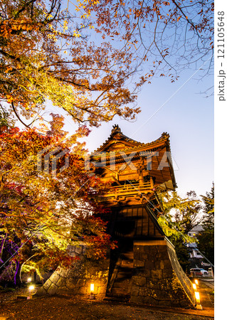安勝寺の紅葉ライトアップ　【長崎県諫早市】 121105648