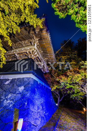安勝寺の紅葉ライトアップ　【長崎県諫早市】 121105661