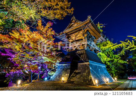安勝寺の紅葉ライトアップ　【長崎県諫早市】 121105683