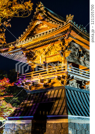 安勝寺の紅葉ライトアップ 【長崎県諫早市】 安勝寺の紅葉ライトアップ 【長崎県諫早市】 121105700