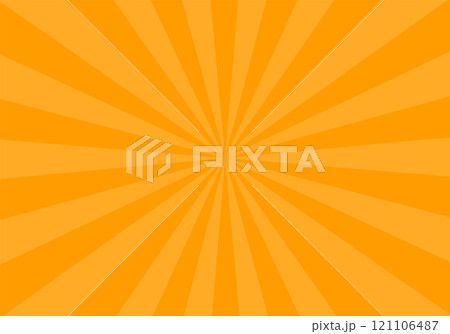 背景素材 ポップな放射線状の背景 背景素材 ポップな放射線状の背景 121106487