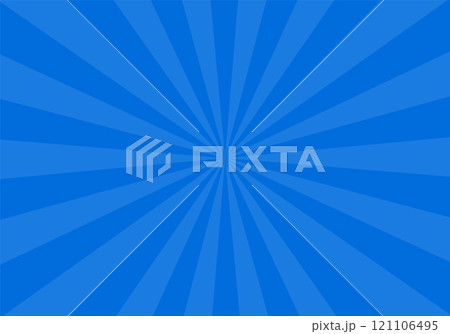 背景素材　ポップな放射線状の背景 121106495