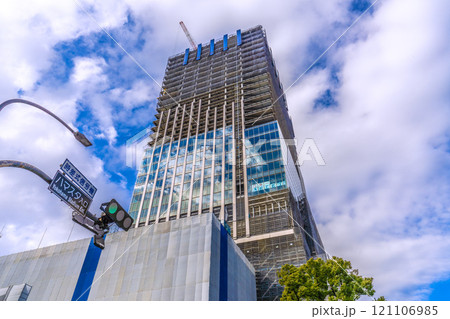 日本の横浜都市景観 日本一おめでとう…関内駅前の横浜市旧市庁舎街区活用事業新築等工事などを望む 日本の横浜都市景観 日本一おめでとう…関内駅前の横浜市旧市庁舎街区活用事業新築等工事などを望む 121106985