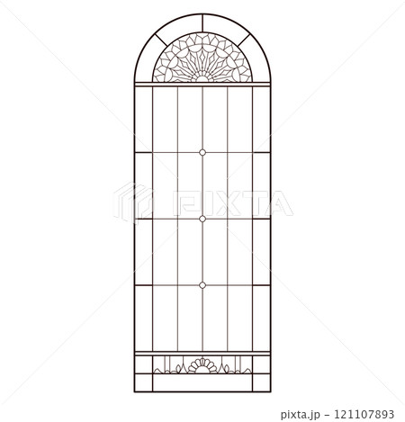 Geometric abstract ornament. Geometric abstract ornament. 121107893