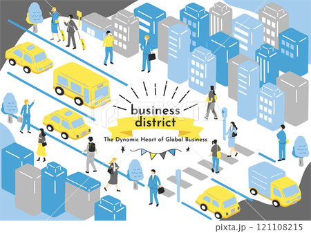 ビジネス街の風景 ビジネス街の風景 121108215