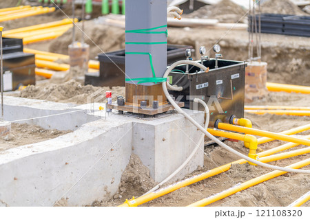 ガソリンスタンド建設 タンク油設配管 樹脂配管 建設工事 ガソリンスタンド建設 タンク油設配管 樹脂配管 建設工事 121108320