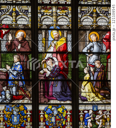 St Martin church, Montmorency, Oise, France 121109545