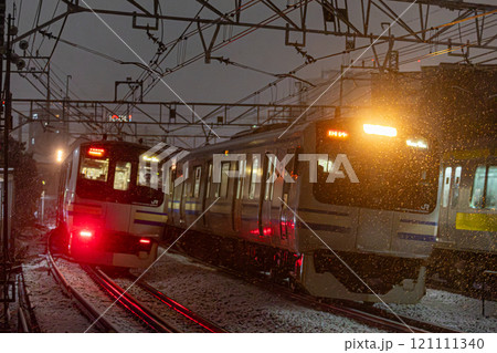 吹雪の中を走る 吹雪の中を走る 121111340