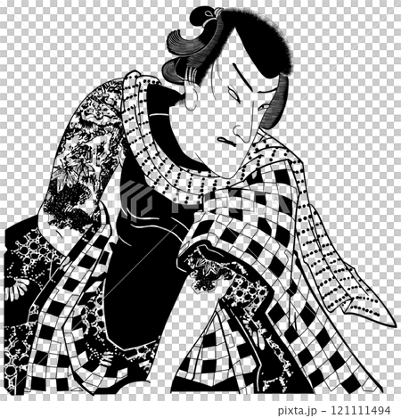 【み立いろはあわせ」「竹門の虎】-【豊原国周】 121111494