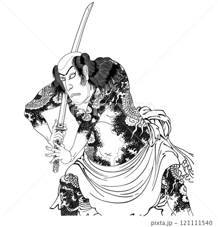 【団七九郎兵衛 市川団十郎】-【豊原国周】 【団七九郎兵衛 市川団十郎】-【豊原国周】 121111540