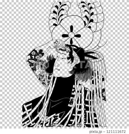 【真盛江戸の花役」「坂東三津五郎】-【豊原国周】 【真盛江戸の花役」「坂東三津五郎】-【豊原国周】 121111672