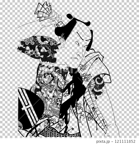 【尾上菊五郎劇團】-【豊原国周】 121111852