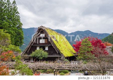 秋の下呂温泉合掌村 121111870