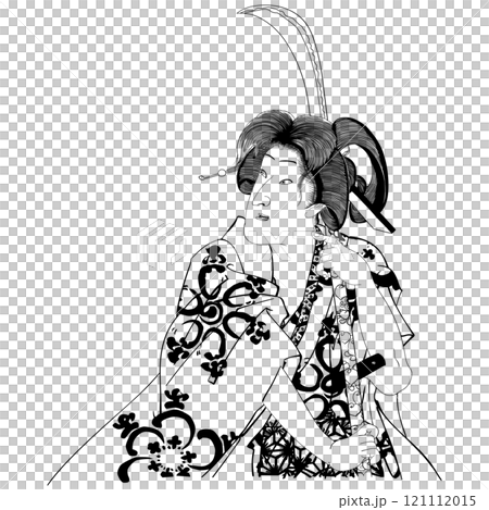 [Mirror of Good and Evil: Hitomaru no Oroku] - [Toyohara Kunichika] 121112015