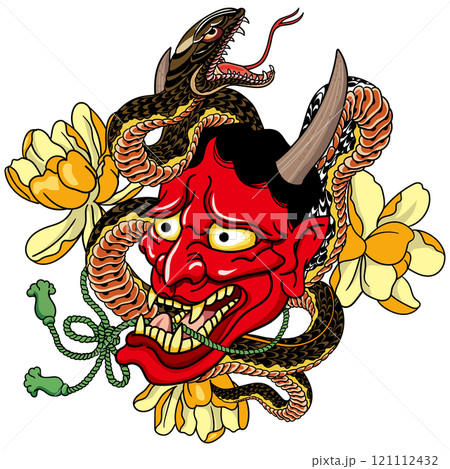 【般若と蛇】-【俺流総本家家元】 121112432