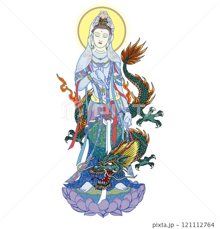 【観音菩薩 と龍】-【俺流総本家家元】 【観音菩薩 と龍】-【俺流総本家家元】 121112764