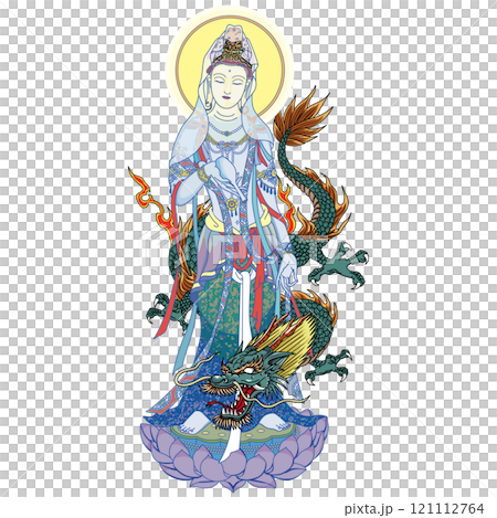 【観音菩薩 と龍】-【俺流総本家家元】 【観音菩薩 と龍】-【俺流総本家家元】 121112764