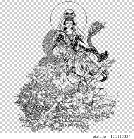 [Goddess of Mercy] - [Head of the Oreryu Sohonke School] 121113324