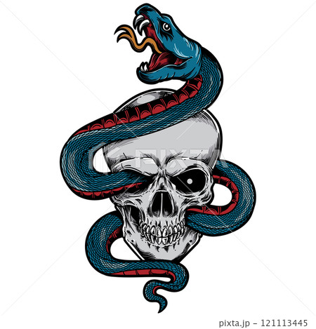 【蛇とガイコツ】-【俺流総本家家元】 121113445