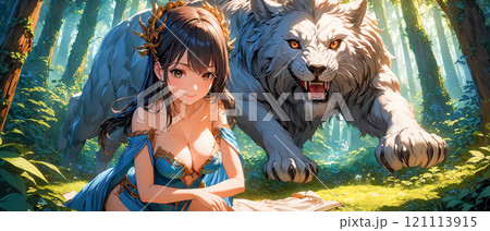 猛獣使いの少女(Beast Tamer Girl) 121113915