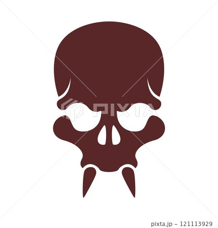 Skull icon logo design Skull icon logo design 121113929