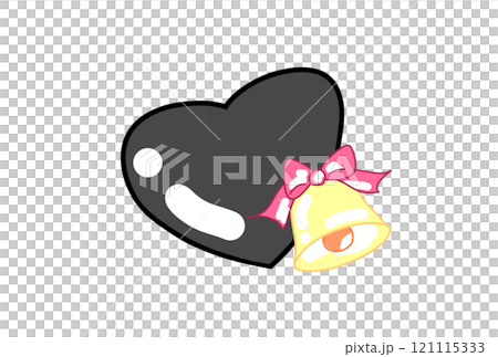 Celebration bells and hearts 121115333