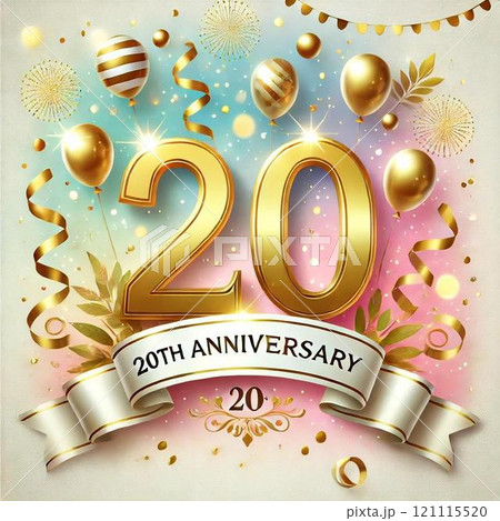 20周年記念のイラスト 20周年記念のイラスト 121115520