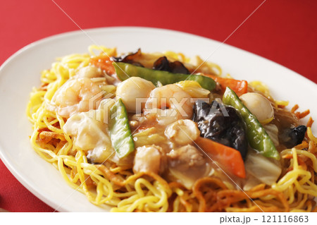 餡かけ焼きそば 餡かけ焼きそば 121116863