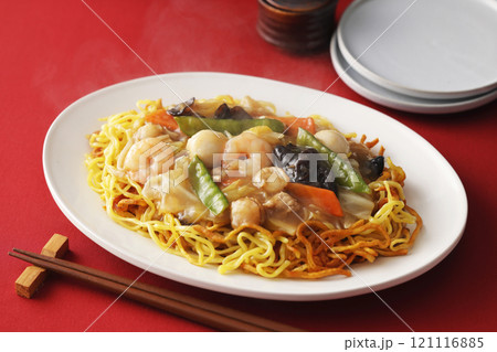 餡かけ焼きそば 餡かけ焼きそば 121116885