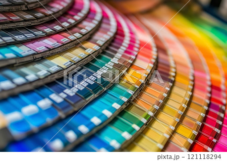RAL sample colors catalogue 121118294