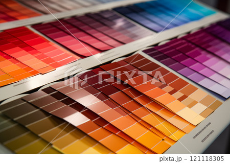 RAL sample colors catalogue 121118305
