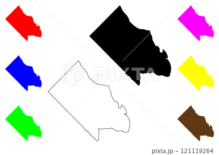 Arlington County, Commonwealth of Virginia (U.S. county, United States of America, USA, U.S., US) map vector illustration, scribble sketch Arlington map Arlington County, Commonwealth of Virginia (U.S. county, United States of America, USA, U.S., US) map vector illustration, scribble sketch Arlington map 121119264