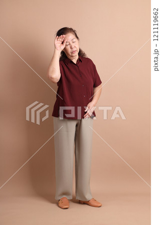 Senior East Asian Woman 121119662