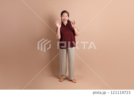 Senior East Asian Woman Senior East Asian Woman 121119723