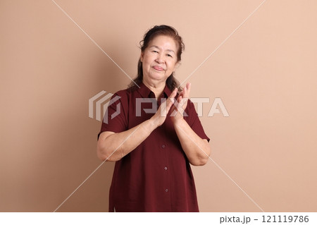 Senior East Asian Woman 121119786