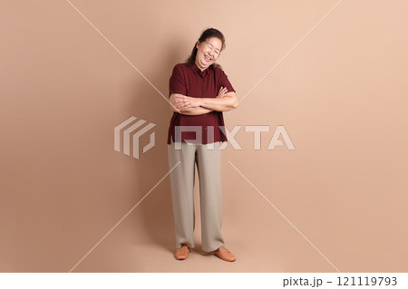 Senior East Asian Woman Senior East Asian Woman 121119793