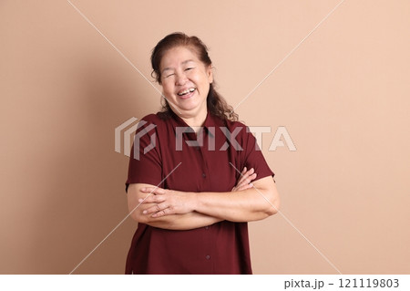 Senior East Asian Woman 121119803