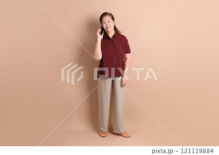 Senior East Asian Woman 121119884