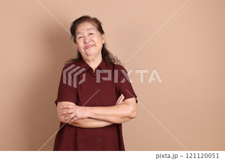 Senior East Asian Woman Senior East Asian Woman 121120051
