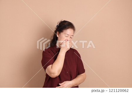 Senior East Asian Woman Senior East Asian Woman 121120062